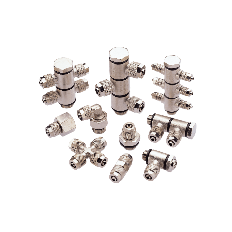 諾冠Norgren,推入式接頭（tóu）,24係列（金屬）